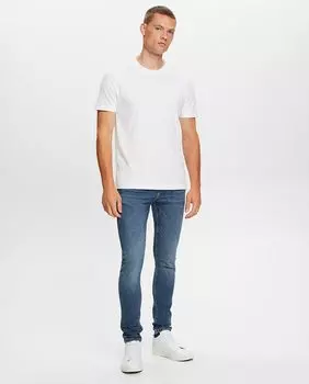 Мужские джинсы скинни с 5 карманами Esprit, синий