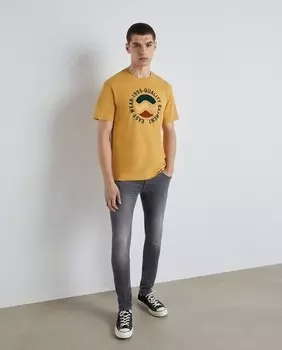 Мужские джинсы скинни стрейч Easy Wear, серый