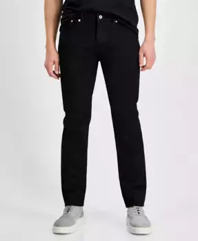 Мужские джинсы Slim-Fit Hugo Boss, черный