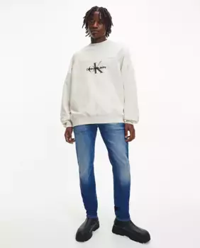 Мужские джинсы Slim Tapered Calvin Klein Jeans, синий