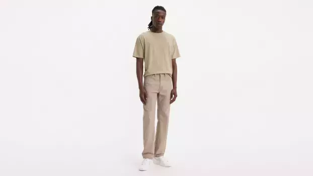 Мужские джинсы стандартного кроя 505 Levi's, коричневый