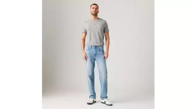 Мужские джинсы стандартного кроя 505 Levi's, цвет Hole In The Wall - Medium Wash