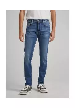 Мужские джинсы Stanley узкого кроя с 5 карманами Pepe Jeans, деним