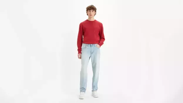 Мужские джинсы свободного кроя 550 Levi's, цвет Can't Stand the Rain - Light Wash - Non-Stretch