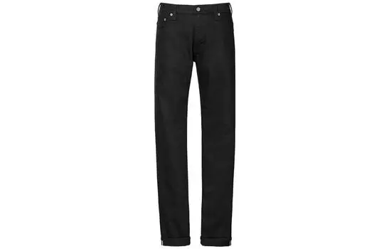 Мужские джинсы UNIQLO зауженные, черный