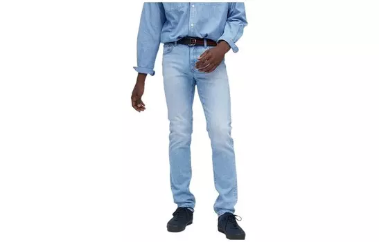 Мужские джинсы UNIQLO, цвет Blue
