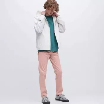 Мужские джинсы Uniqlo Ultra Stretch Skinny Fit Colour, розовый