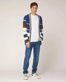 Мужские джинсы узкого кроя Harmont&Blaine, светло-синий