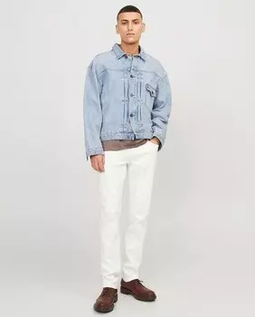 Мужские джинсы узкого кроя Jack & Jones, белый