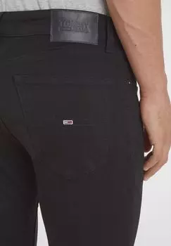 Мужские джинсы узкого кроя с нашивками TOMMY Jeans, деним