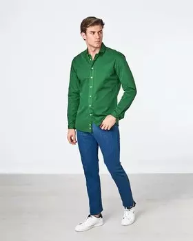 Мужские джинсы узкого кроя светло-цвета Spagnolo, синий