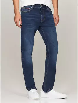 Мужские джинсы узкого кроя Tommy Hilfiger Dark Wash