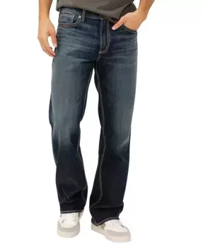 Мужские джинсы Zac Relaxed Fit Silver Jeans Co., синий