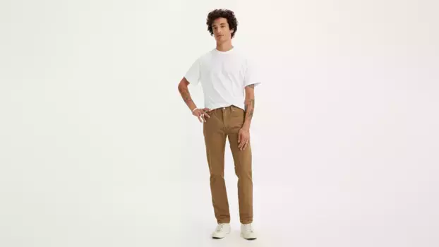Мужские джинсы зауженного кроя 502 Levi's, коричневый