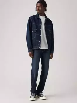 Мужские джинсы зауженного кроя 502 Levi's, цвет Rainfall Mens - Dark Wash - Stretch