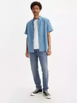 Мужские джинсы зауженного кроя 502 Levi's, цвет In Plain View - Light Wash - Stretch