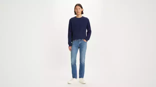 Мужские джинсы зауженного кроя 502 Levi's, цвет Come Closer - Medium Wash - Stretch
