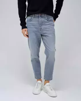 Мужские джинсы зауженного кроя Salsa Jeans, серый