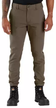 Мужские джоггеры Carhartt из парусины, цвет Tarmac