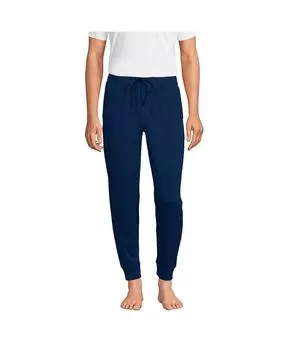Мужские джоггеры для сна из высокого трикотажного джерси Lands' End