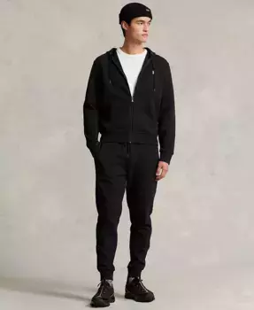 Мужские джоггеры из двойного трикотажа Polo Ralph Lauren, черный