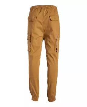 Мужские джоггеры-карго из хлопкового эластичного твила Galaxy By Harvic, белый