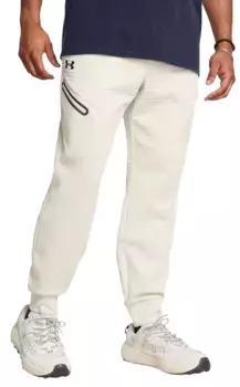 Мужские джоггеры с текстурированной флисовой текстурой Under Armour, цвет Summit White/Black