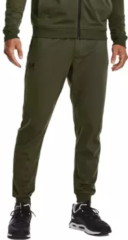 Мужские джоггеры спортивного стиля Under Armour, цвет Marine Od Green/Black
