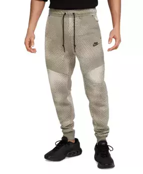 Мужские джоггеры Tech Fleece с логотипом Nike, зеленый