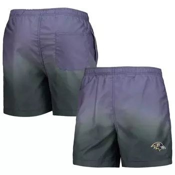 Мужские фиолетовые шорты для плавания FOCO Baltimore Ravens Dip-Dye