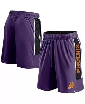 Мужские фиолетовые шорты Phoenix Suns Game Winner Defender Fanatics, фиолетовый