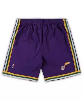 Мужские фиолетовые шорты Utah Jazz Big and Tall из твердой древесины Classics Team Swingman Mitchell & Ness