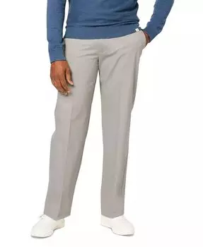 Мужские фирменные брюки свободного кроя Iron Free с защитой от пятен Dockers, коричневый/бежевый