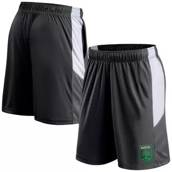 Мужские фирменные черные шорты Austin FC Prep Squad Fanatics