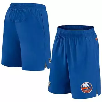 Мужские фирменные шорты Royal New York Islanders Authentic Pro Rink Fanatics