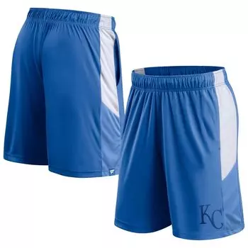 Мужские фирменные шорты с цветными блоками Royal Kansas City Royals Champion Rush Fanatics