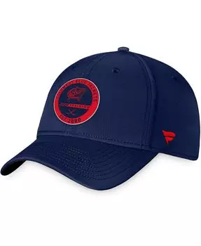 Мужские фирменные темно-синие куртки Columbus Blue, подлинная гибкая шапка для тренировочного лагеря профессиональной команды Fanatics