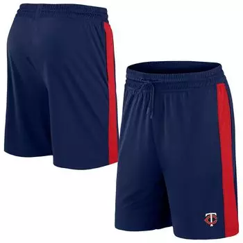 Мужские фирменные темно-синие шорты Minnesota Twins Iconic Break It Loose Fanatics