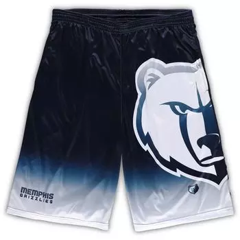 Мужские фирменные темно-синие шорты с рисунком Memphis Grizzlies Big & Tall Fanatics