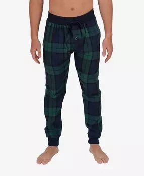 Мужские фланелевые брюки-джоггеры для отдыха Members Only