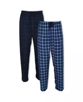 Мужские фланелевые ночные брюки Hanes, большие и высокие, 2 шт. Hanes Platinum