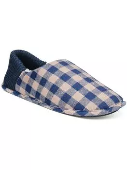Мужские фланелевые шлепанцы Comfort Comfort Club Room, цвет Navy/Beige