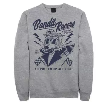 Мужские флисовые брюки Bandit Racers Raccoon Keepin Em Up All Night Licensed Character