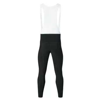 Мужские флисовые брюки Mountainpeak с двойной подушкой для велоспорта, теплые велосипедные брюки H-PAN31BC, черные + логотип S-XXXL