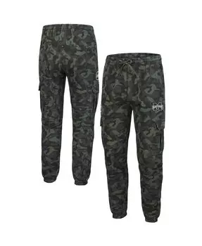 Мужские флисовые брюки с камуфляжным принтом mississippi state bulldogs logo oht в стиле милитари. Colosseum