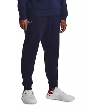 Мужские флисовые джоггеры зауженного кроя Rival Under Armour, синий