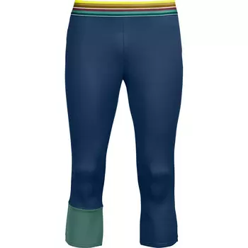 Мужские флисовые легкие брюки 3/4 Ortovox, синий