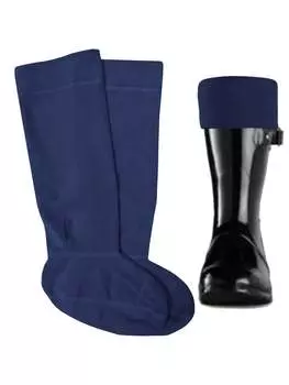 Мужские флисовые резиновые носки-сапожки Enzo, синий