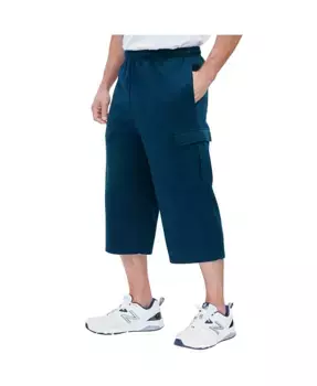 Мужские флисовые шорты для дзюдо KingSize, синий