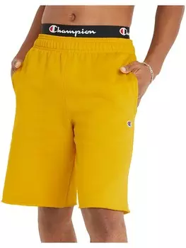 Мужские флисовые шорты для тренировок Champion, цвет Team Gold